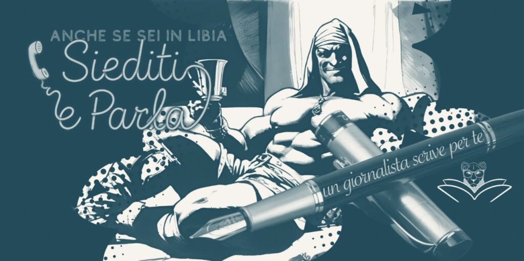 Siediti e parla… anche se stai in Libia – Intervista a Luciano Aldigeri per scrivere la sua biografia